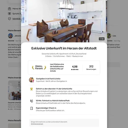 Exklusive Im Herzen Der Altstadt 아파트